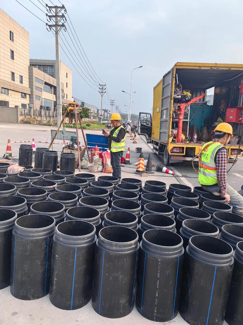 张港镇管道短管置换