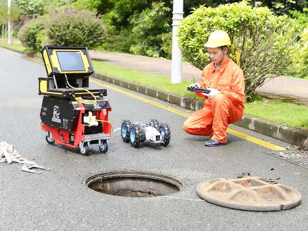 张港镇管道机器人检测