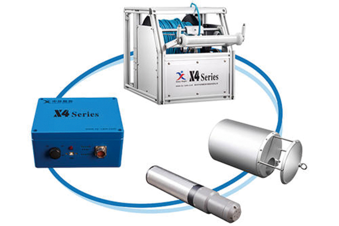 张港镇声呐检测