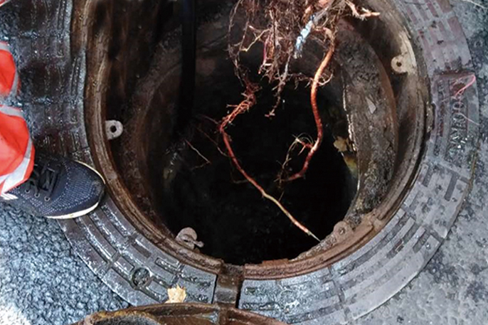 张港镇管道预处理